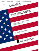 America the Beautiful Handbell sheet music cover